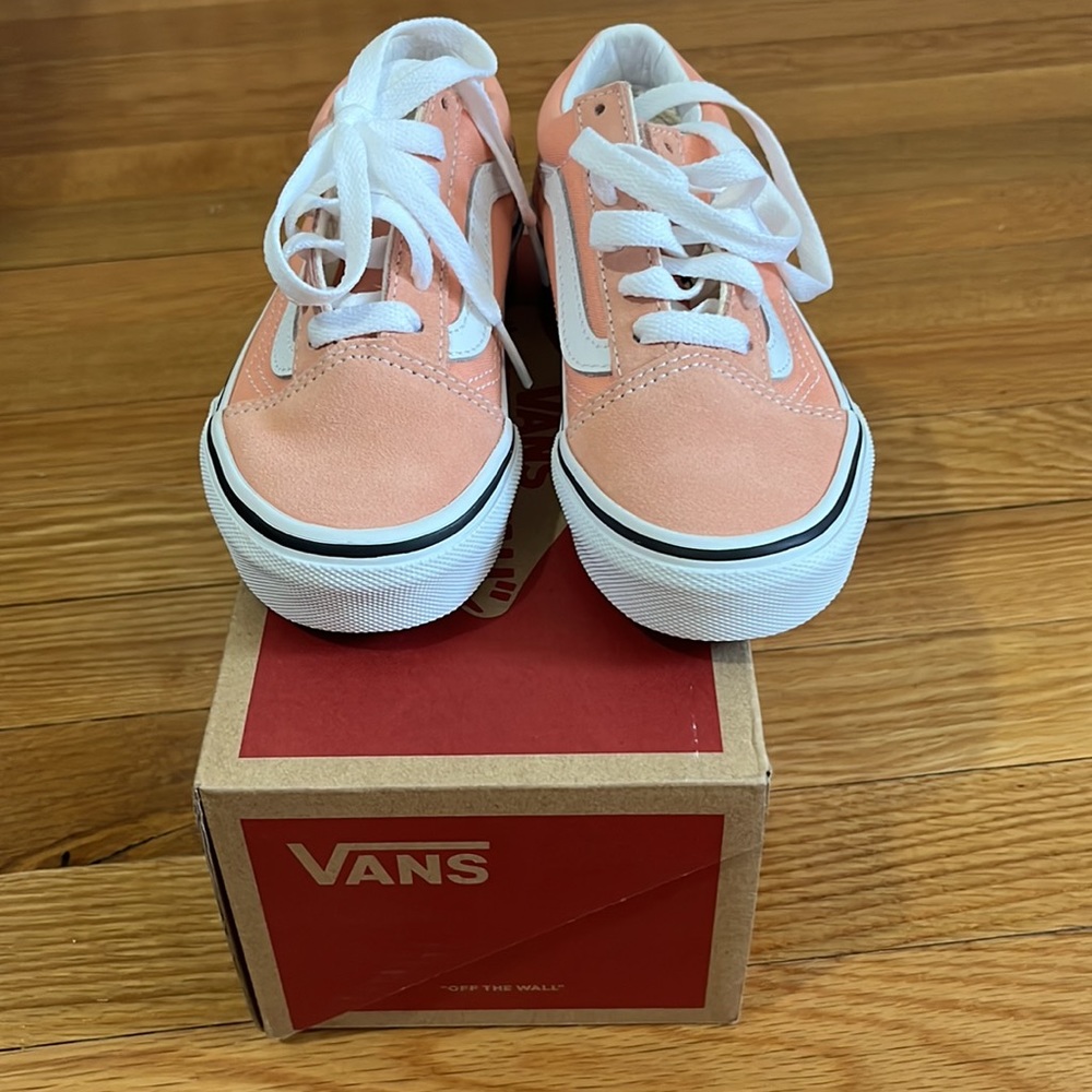 Brand new with box pink vans